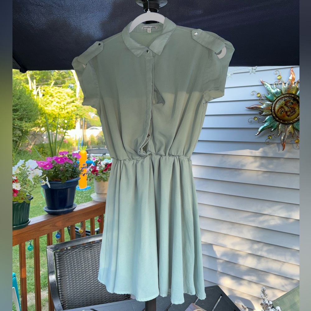 Charlotte Russe Green Dress